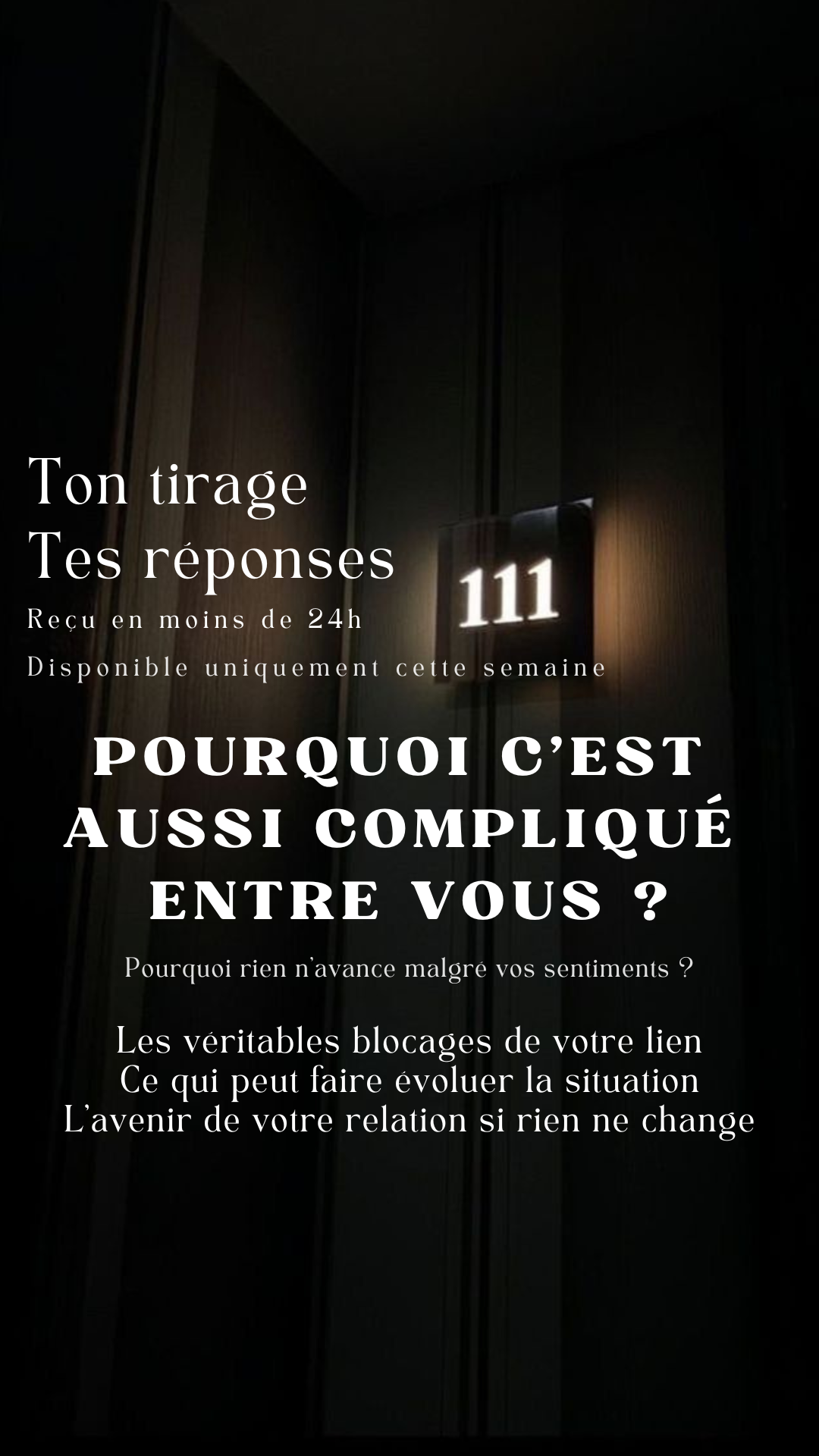 -30% Tirage exclusif Pourquoi c'est aussi compliqué entre vous ? Envoyé en 24h