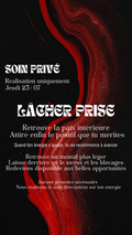 SOIN PRIVÉ LÂCHER PRISE place limité