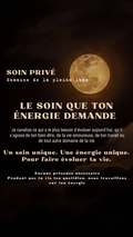 SOIN PRIVE LE SOIN QUE TON ÉNERGIE DEMANDE  (place limité)