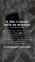 Audio soin Il/Elle t'envoie enfin un message
