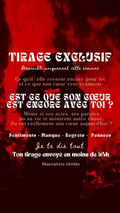 -30 % TIRAGE EXCLUSIF - EST-CE QUE SON CŒUR EST ENCORE AVEC TOI ? par sms en 24h