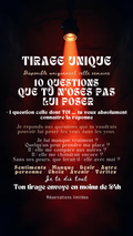 -35 % TIRAGE EXCLUSIF 10 QUESTIONS QUE TU N’OSES PAS LUI POSER + 1 DONT TOI, TU VEUX ABSOLUMENT CONNAÎTRE LA RÉPONSE par sms en 24h