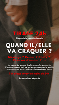 TIRAGE FLASH 24H QUAND IL/ELLE VA CRAQUER ? Message ? retour ? choix ?  par sms en 24h
