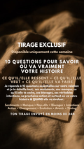 -35% TIRAGE EXCLUSIF 10 QUESTIONS POUR SAVOIR OÙ VA VRAIMENT VOTRE HISTOIRE par sms en 24h