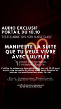 AUDIO SOIN EXCLUSIF PORTAIL 10.10 MANIFESTE LA SUITE QUE TU VEUX VIVRE AVEC LUI/ELLE j'active la réalisation concrète