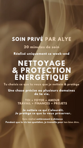 SOIN PRIVÉ NETTOYAGE & PROTECTION ÉNERGETIQUE (toi, amour, ton foyer, abondance ...) (uniquement ce week end)