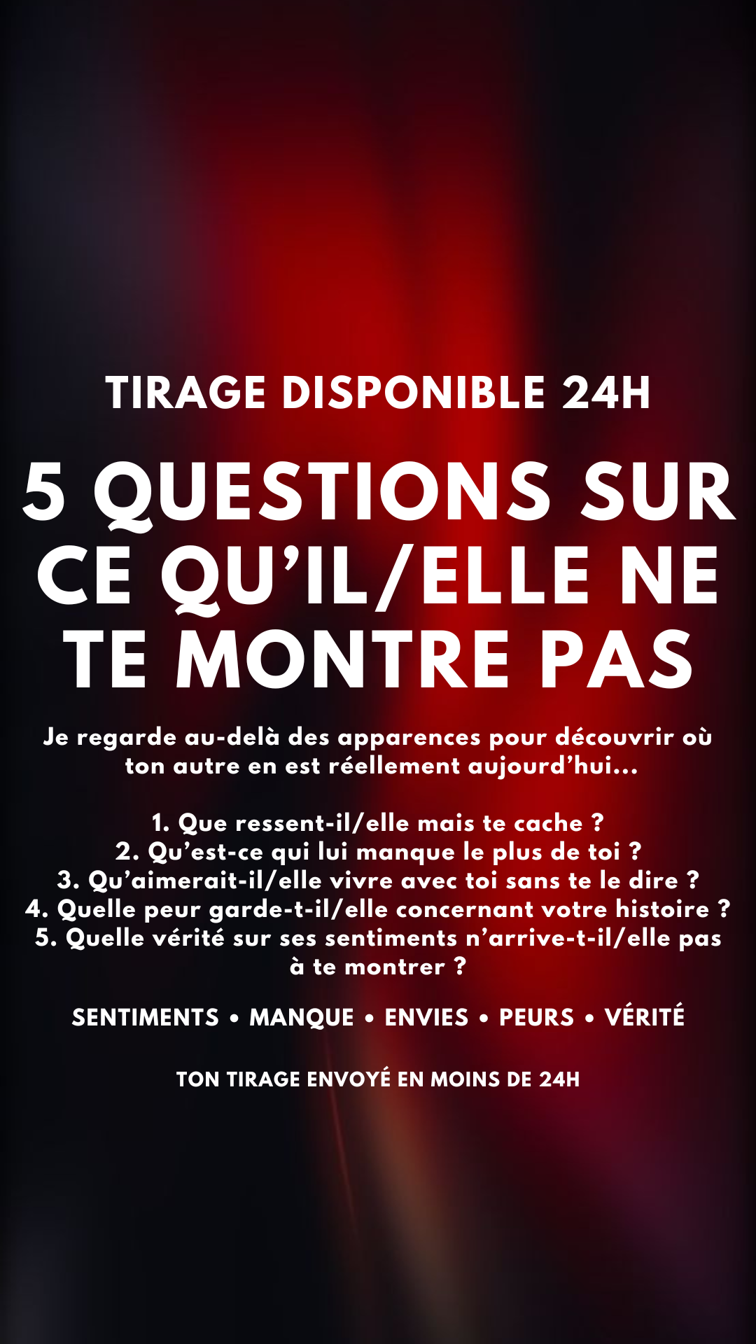 Tirages et soins exclusifs