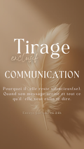 -25% Tirage exclusif COMMUNICATION Quand son message arrive et tout ce qu’il/elle veut enfin te dire ... Envoyé en 24h