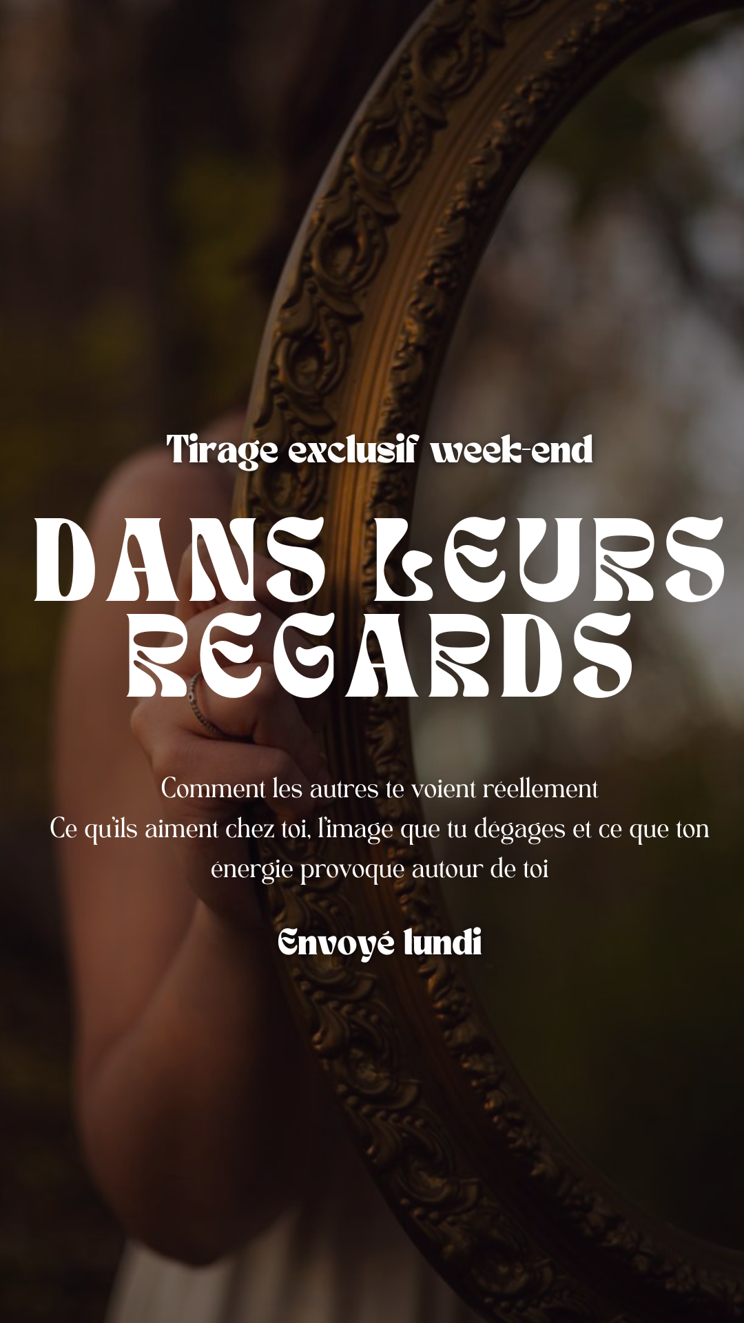 -35% Tirage exclusif week end Dans leurs regards Envoyé lundi
