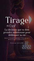 -25% Tirage exclusif  La décision que tu dois prendre maintenant pour débloquer ta vie Envoyé en 24h