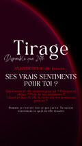 Disponible que 24h SES VRAIS SENTIMENTS POUR TOI AUJOURD'HUI ? Envoyé en 24h