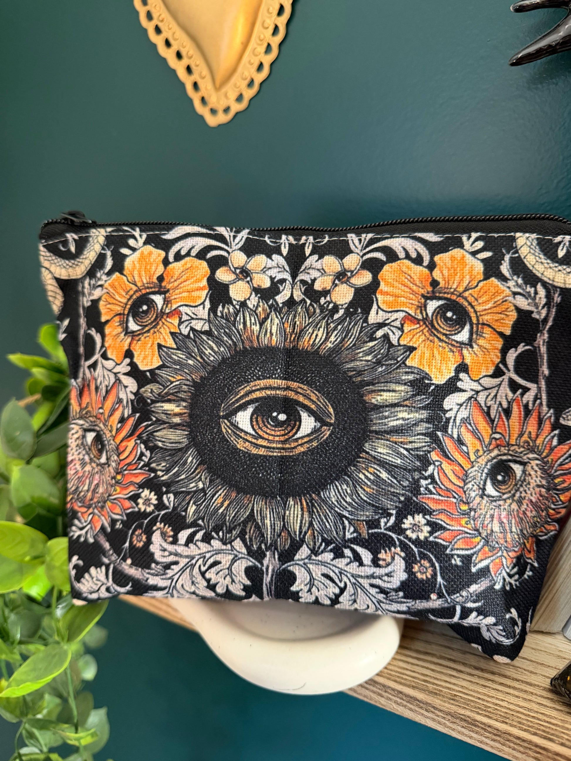 Pochette Oeil fleurit