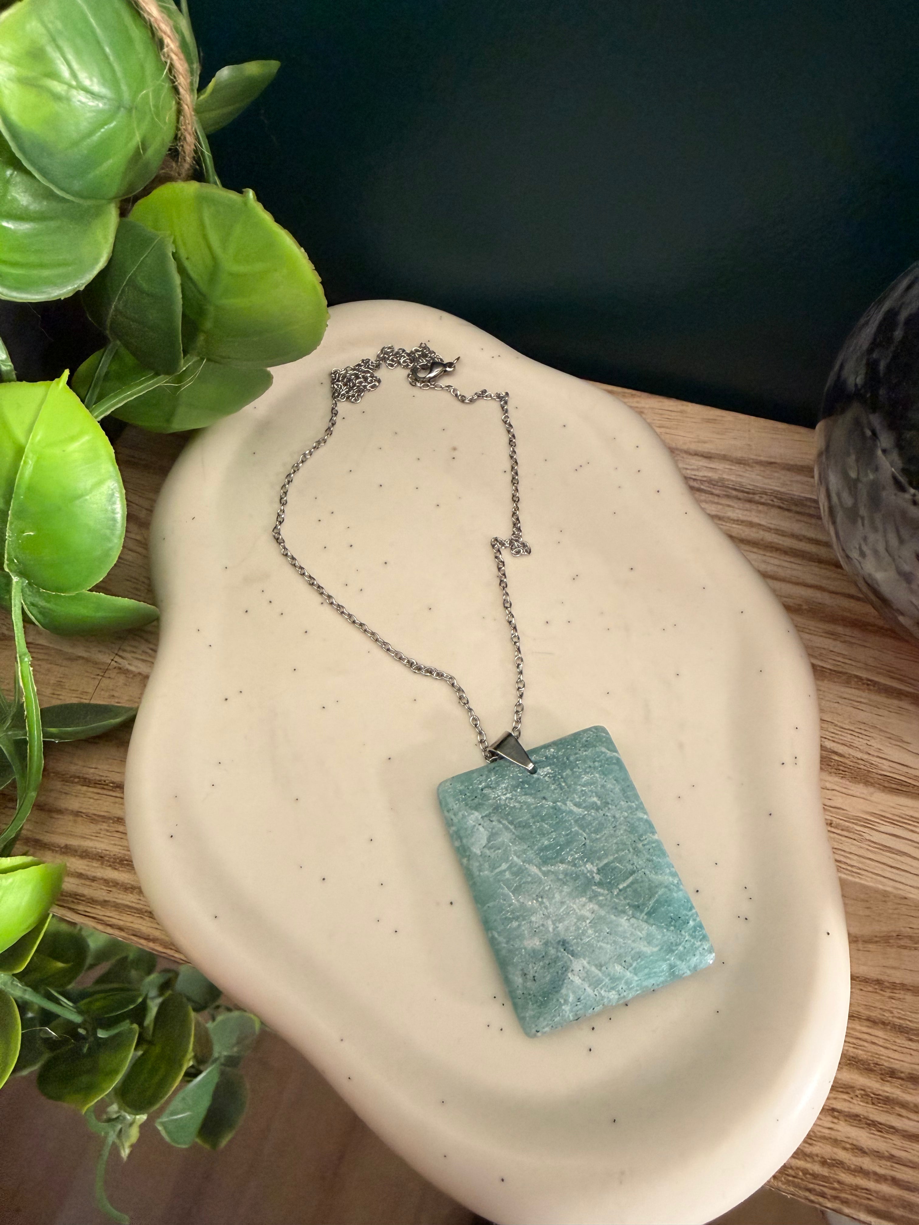 Collier Amazonite - Communication & apaisement