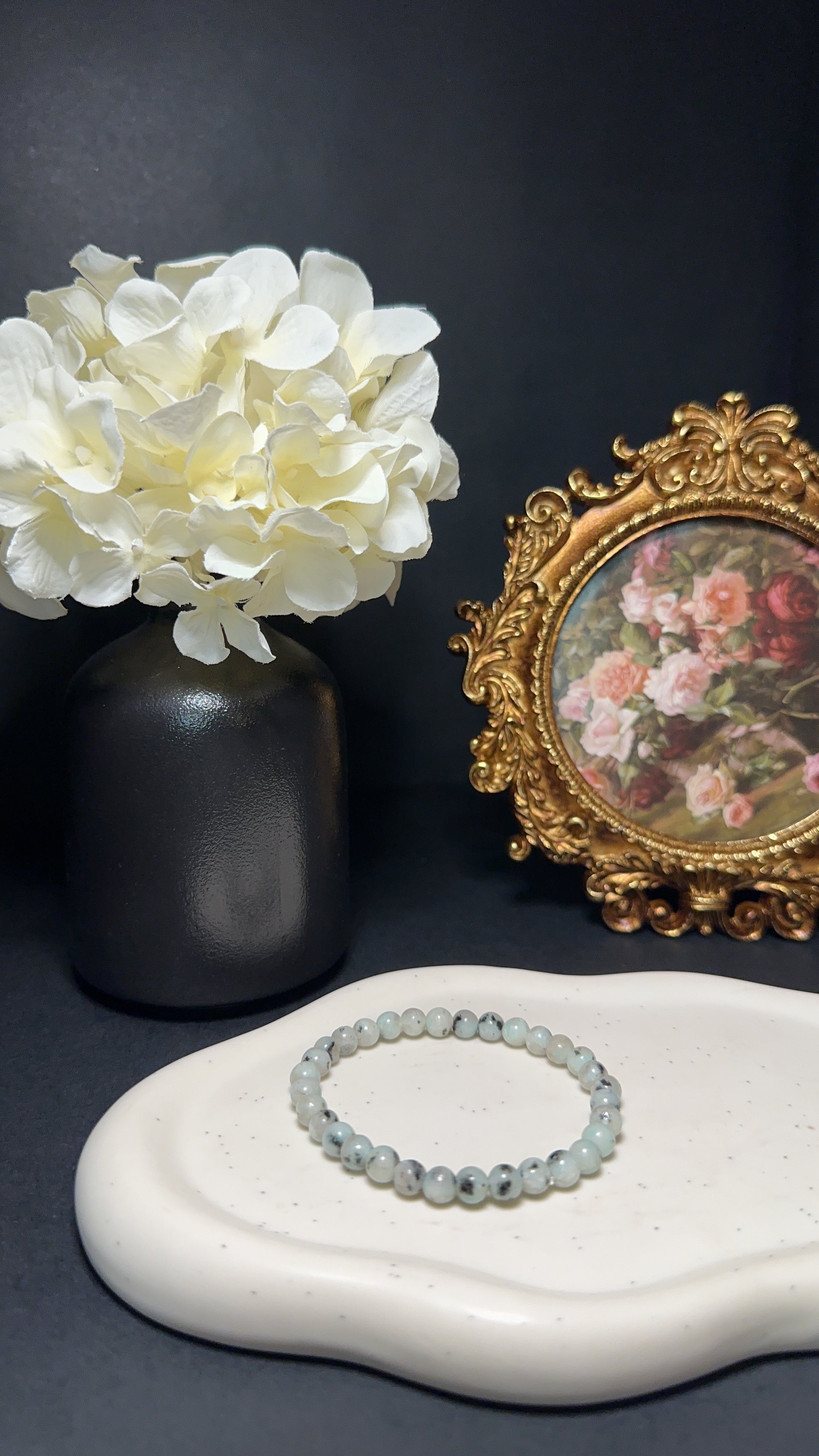 Bracelet Jaspe Kiwi - Apaisement, de Stabilité & Harmonie