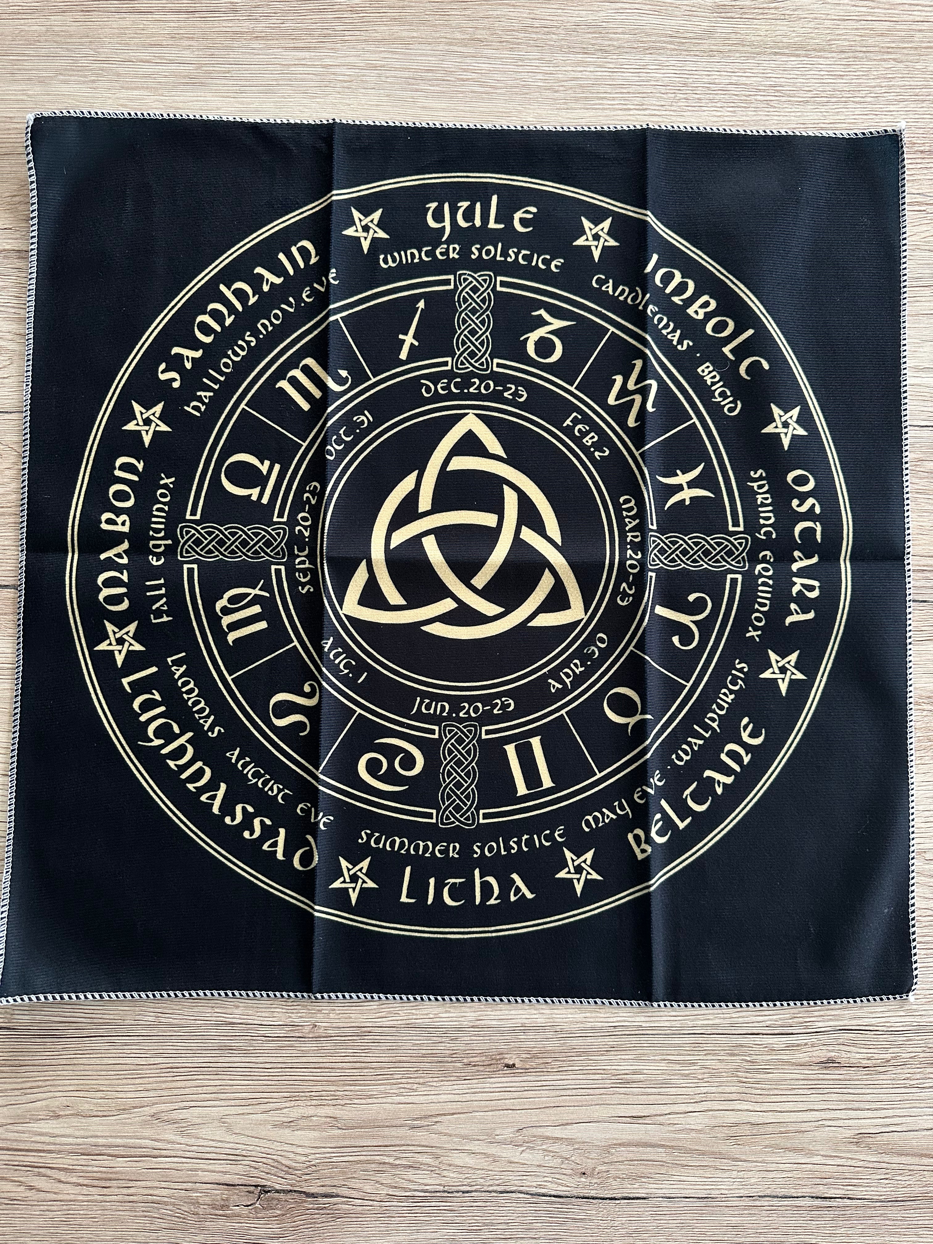 Tapis de divination "Yule"