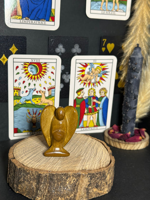 Ange en Œil de Tigre – Protection et équilibre