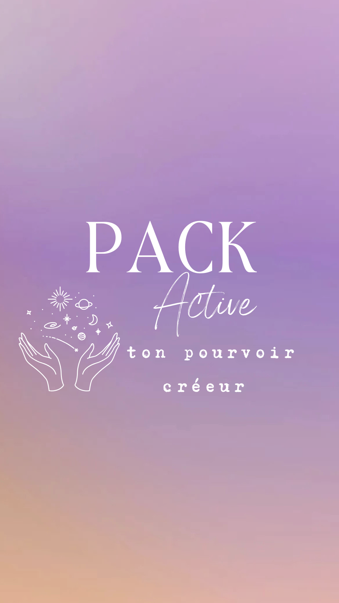 Active ton pouvoir créateur maintenant