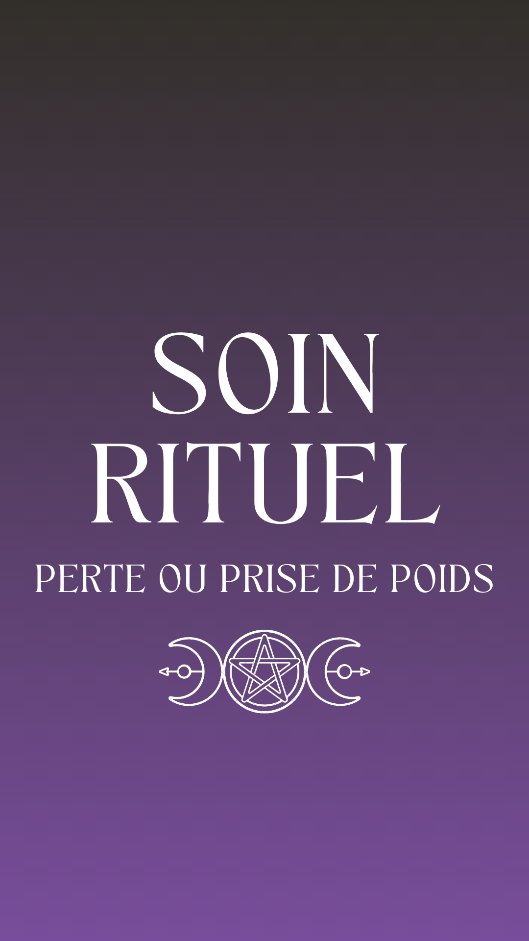 Soin rituel perte ou prise de poids - VISIO 30 MIN