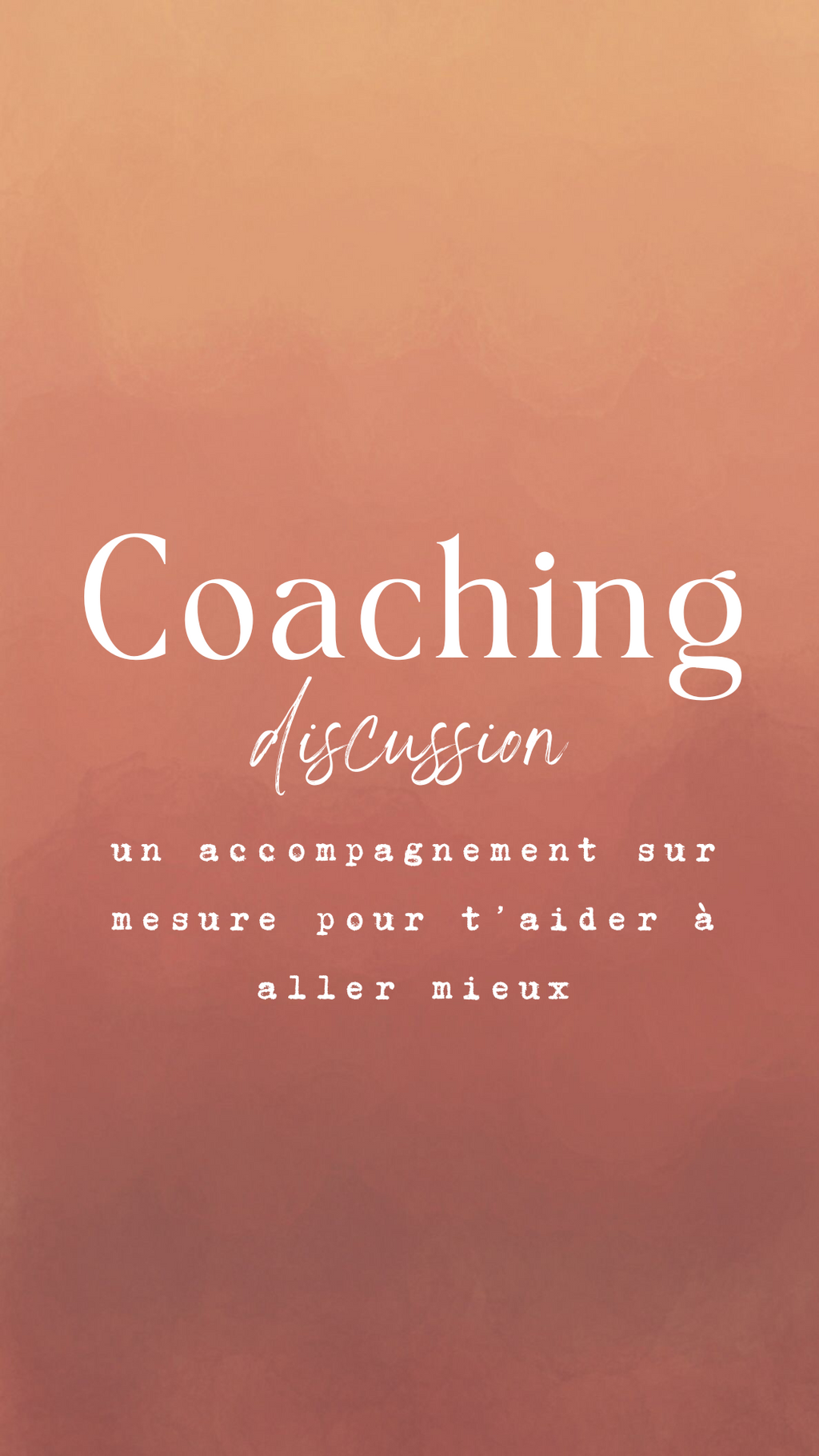 Coaching & discussion