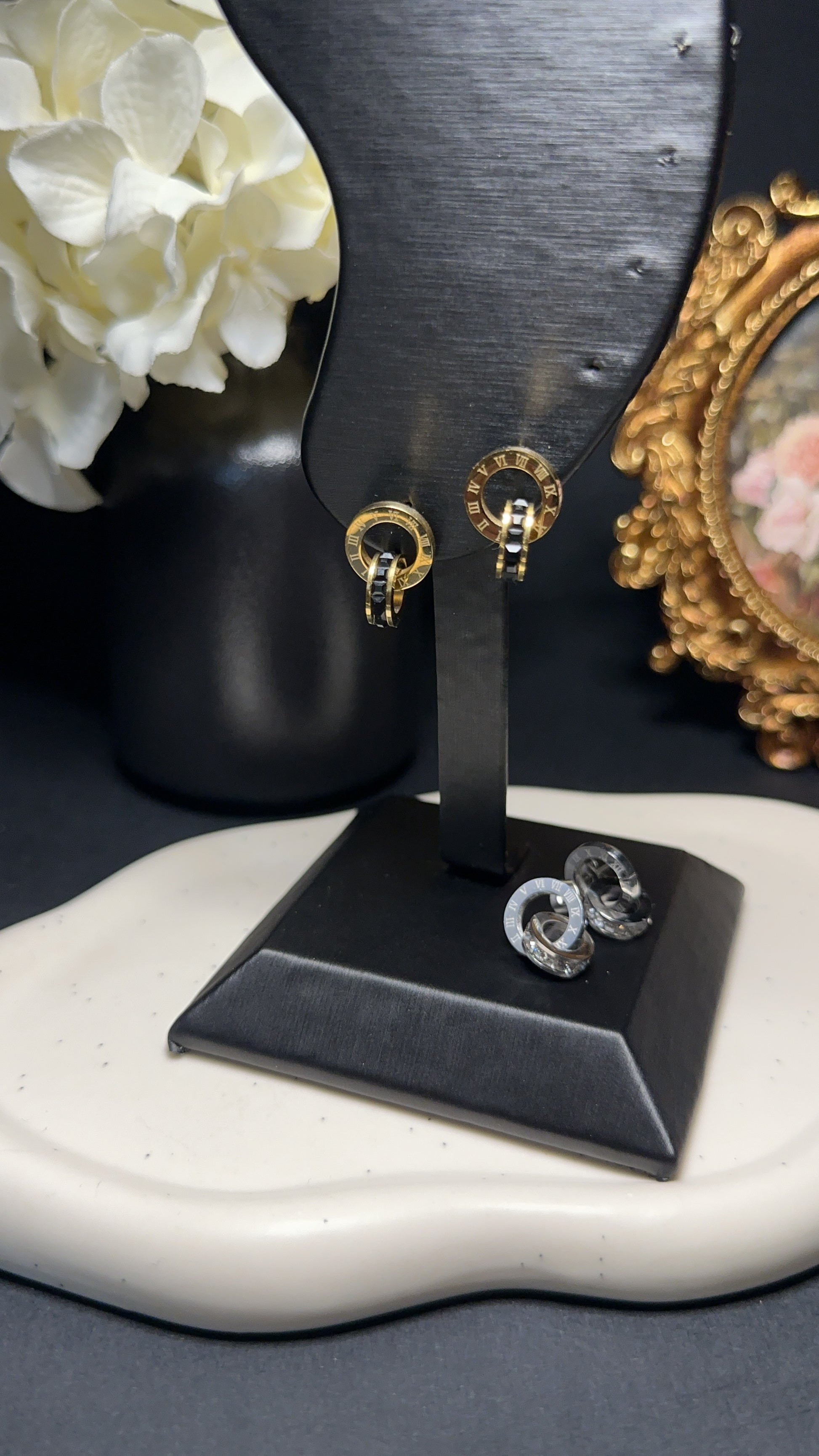 Boucles d'oreilles "Éternité"