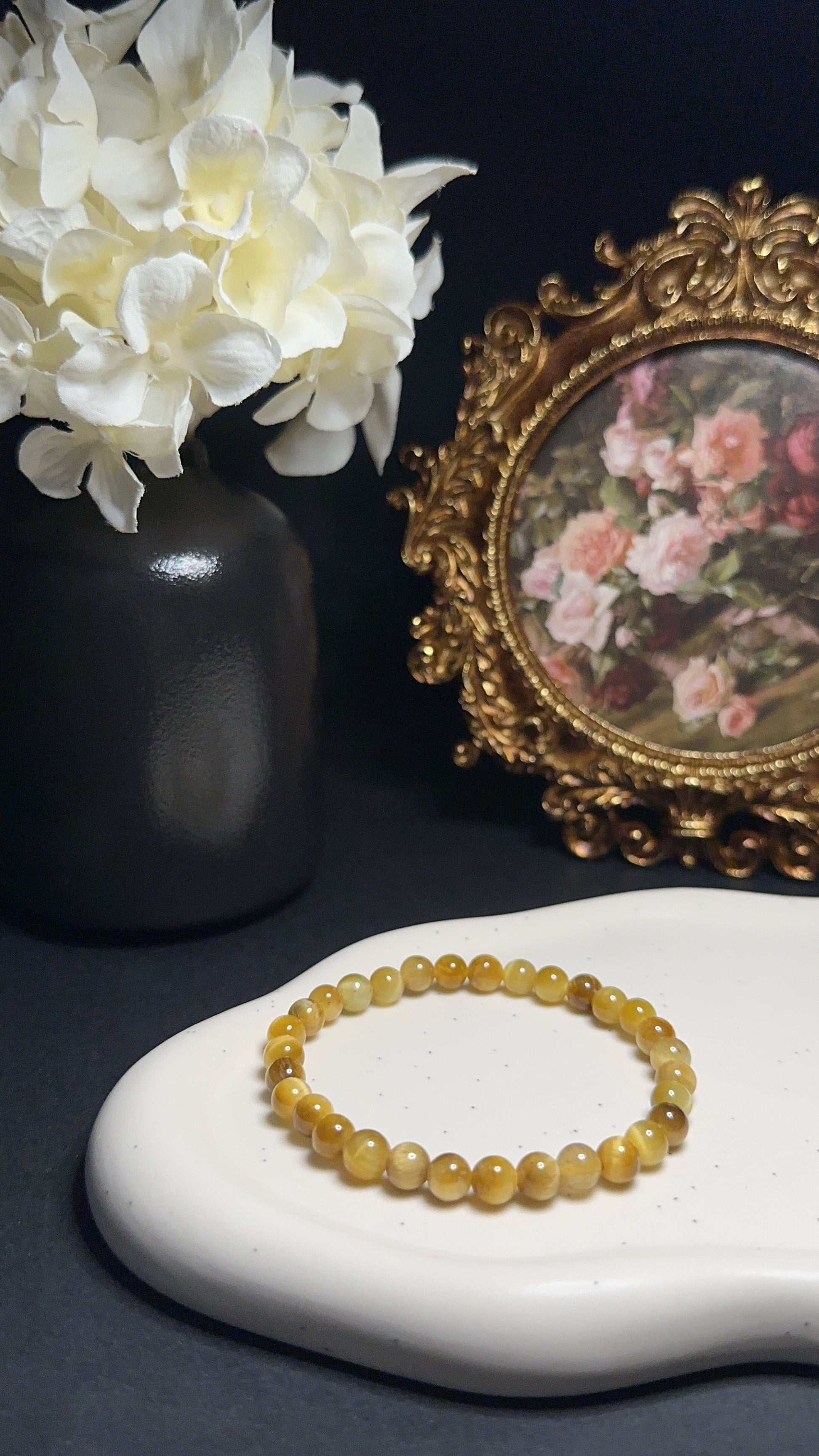 Bracelet Oeil de tigre doré - Vitalité, confiance & équilibre