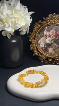 Bracelet Ambre naturelle - Purifiacation, ancrage & vitalité