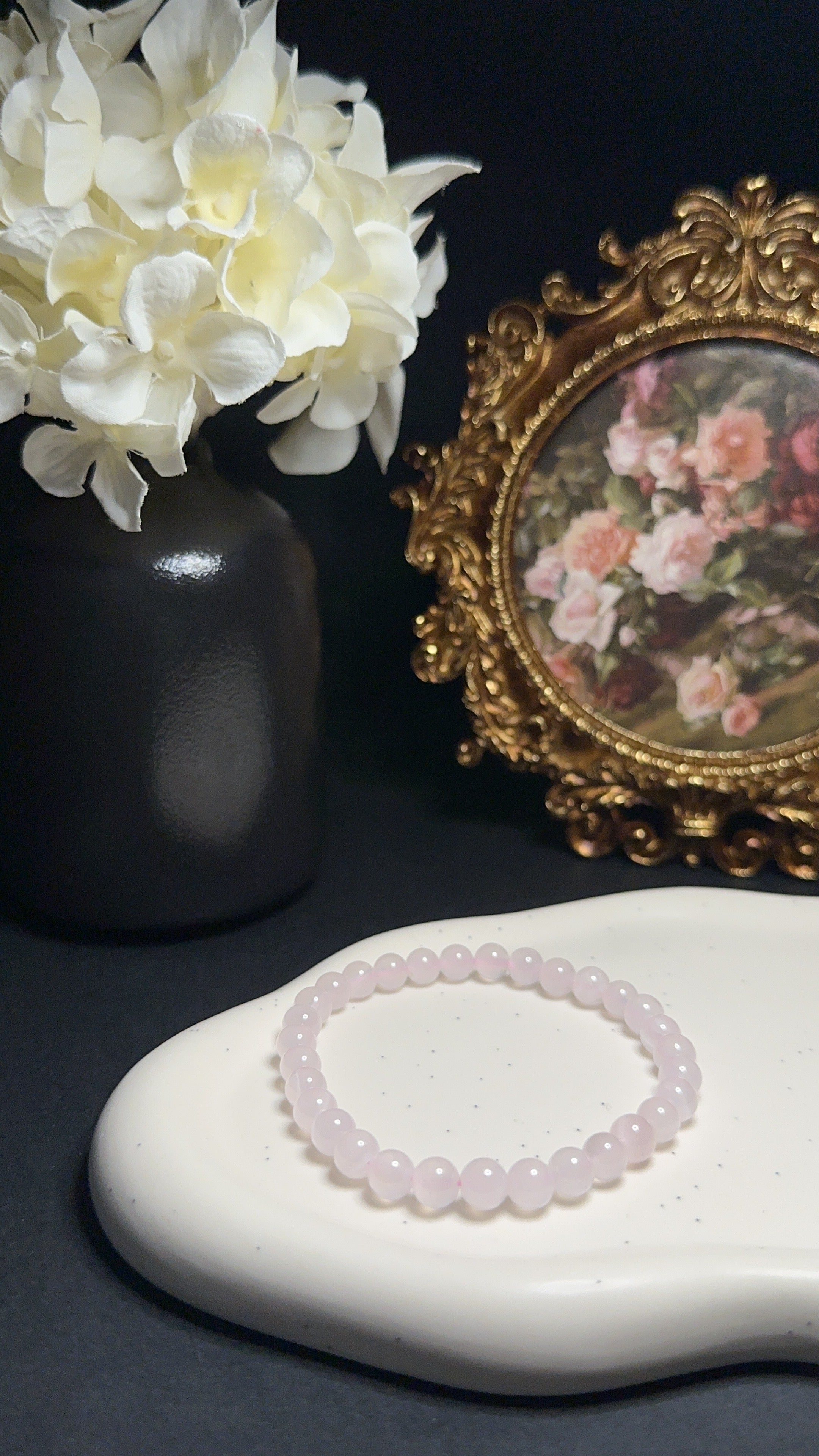 Bracelet Calcite Rose - Guérison du coeur, libération des émotions & apaisement