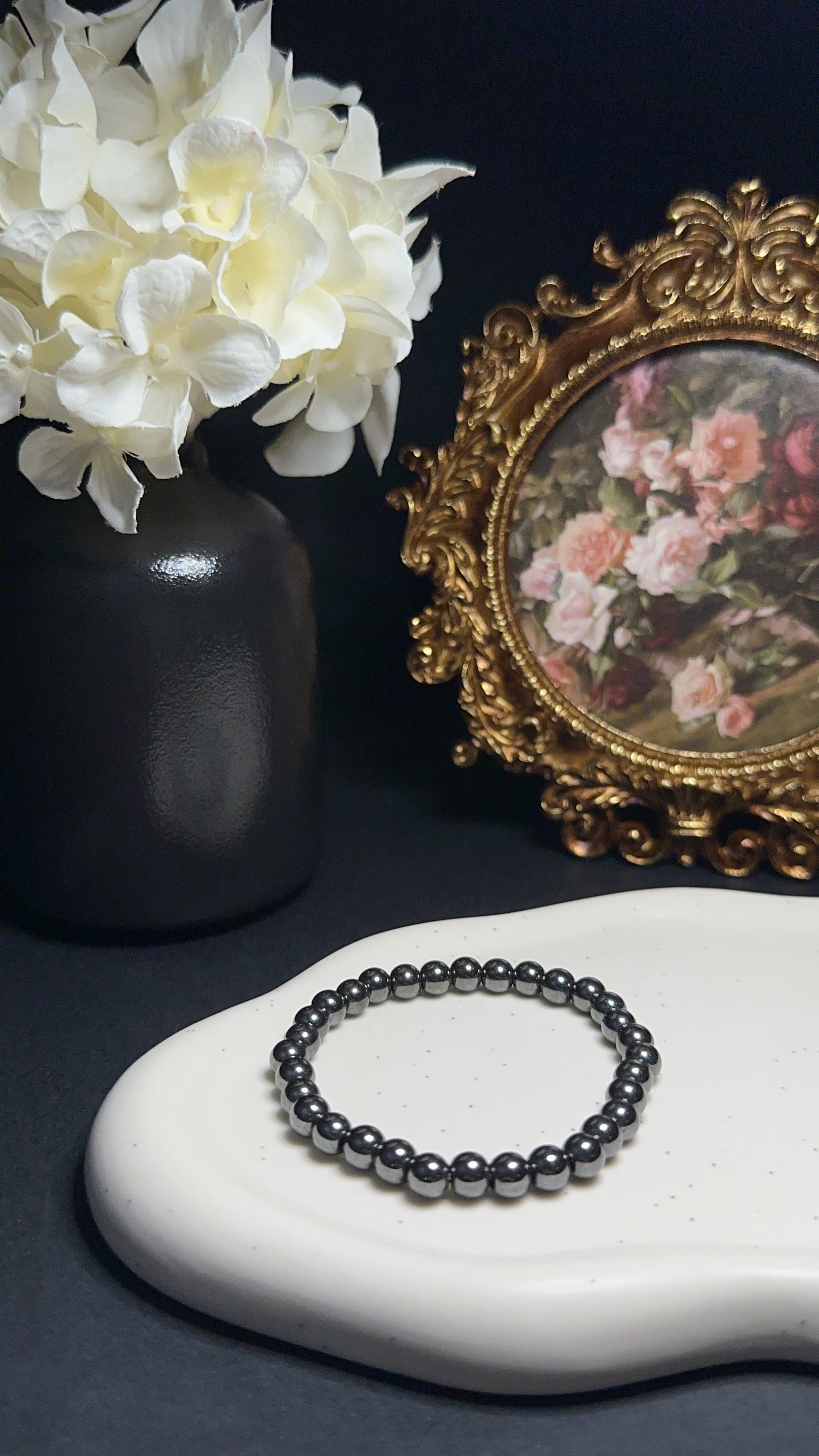 Bracelet Hématite - Ancrage, protection & confiance