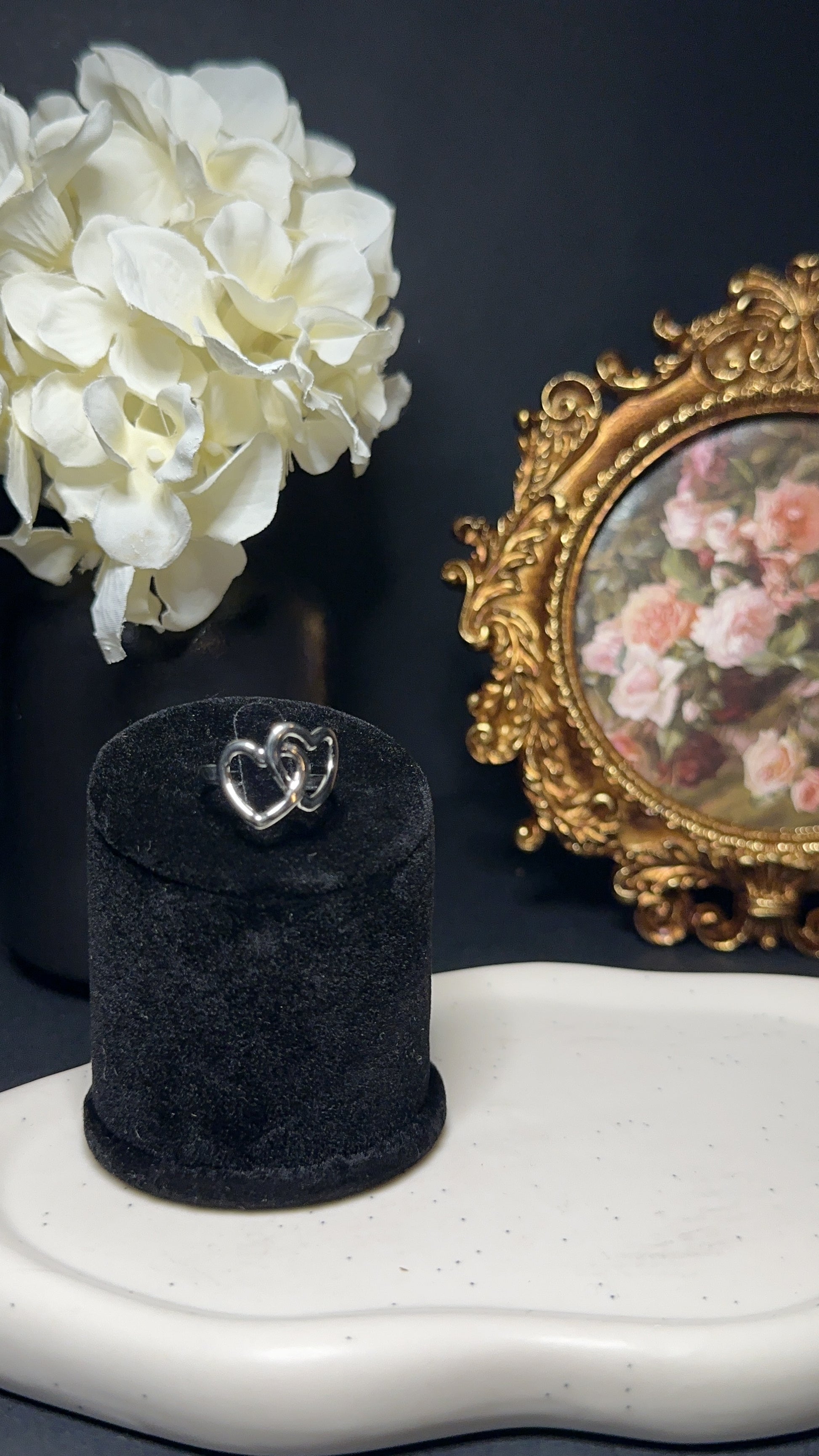 Bague "Amour entrelacé"