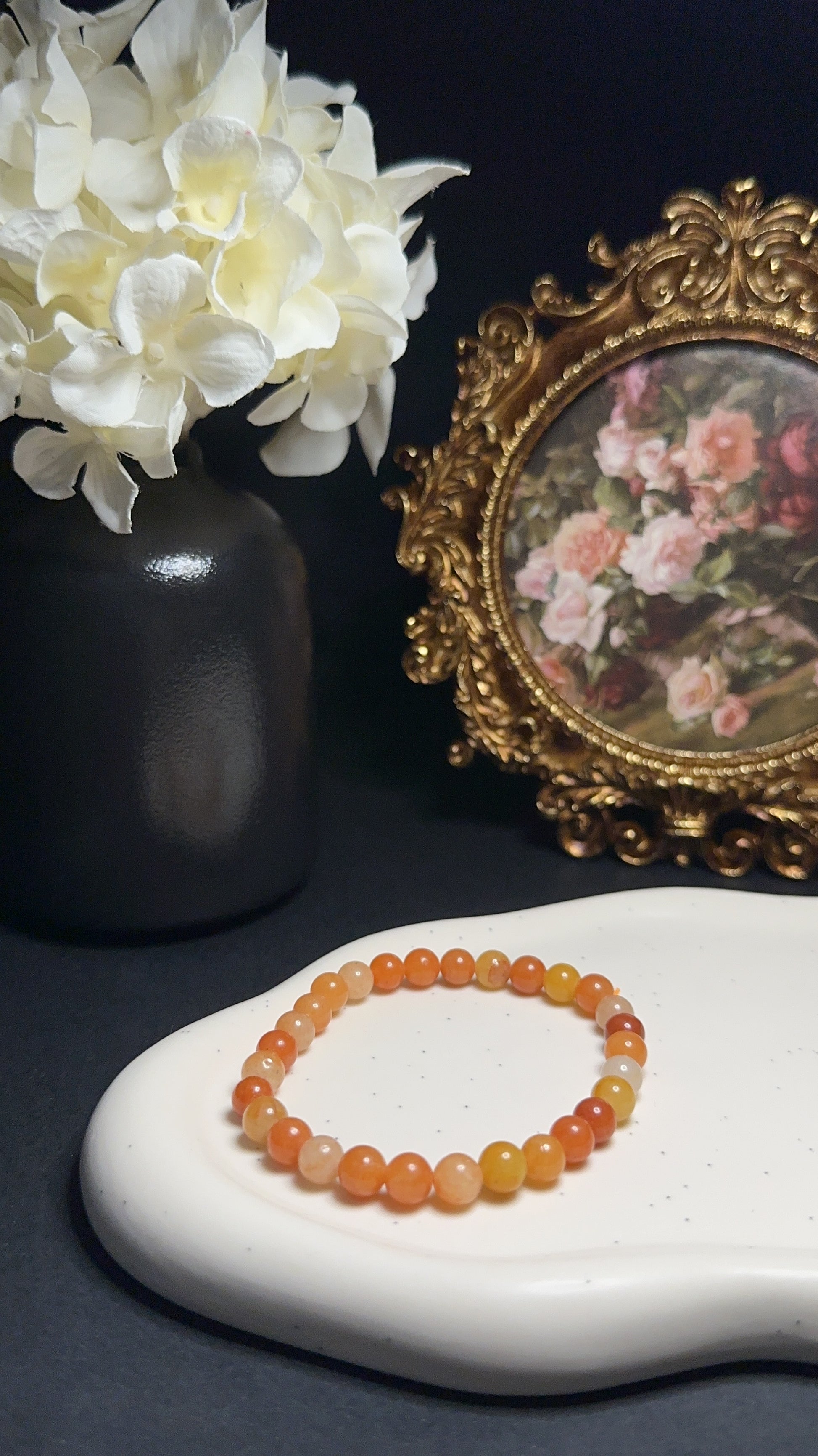 Bracelet Aventurine orange - Libido, créativité & harmonie
