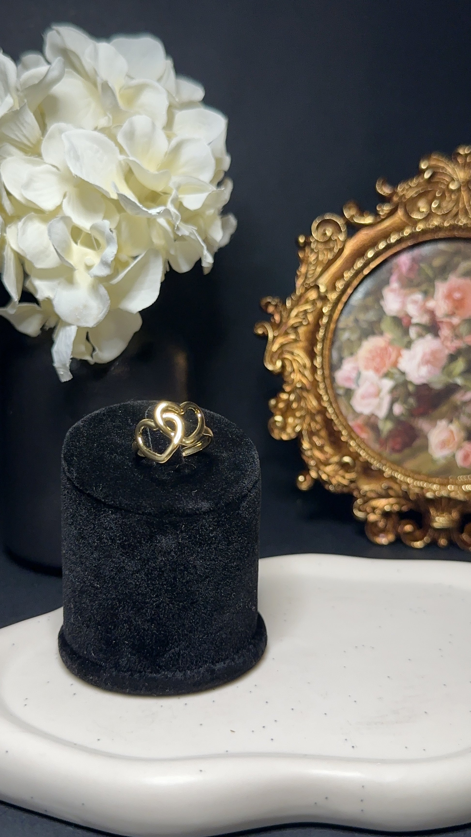 Bague "Amour entrelacé"