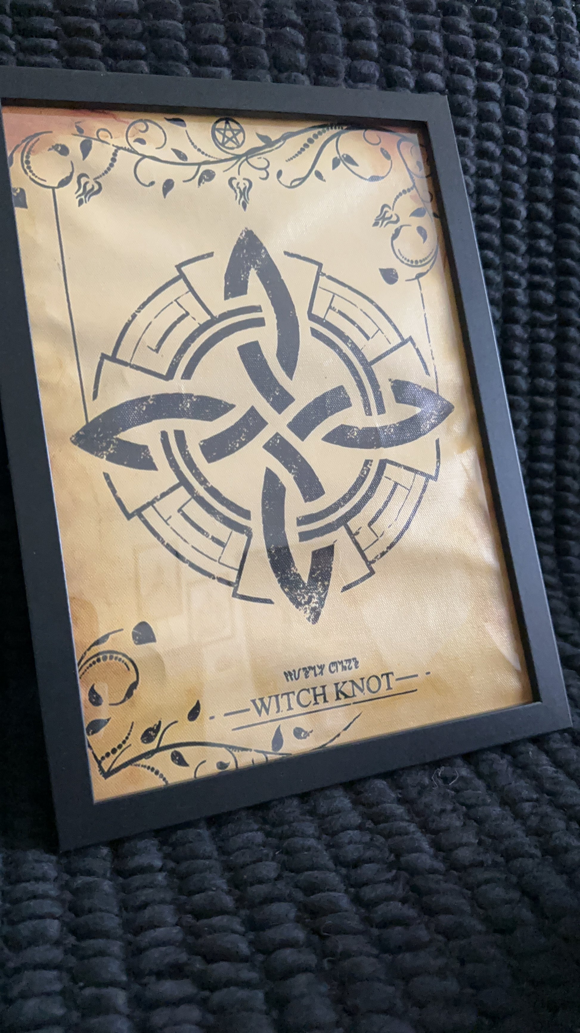 Cadre noeud de sorcière