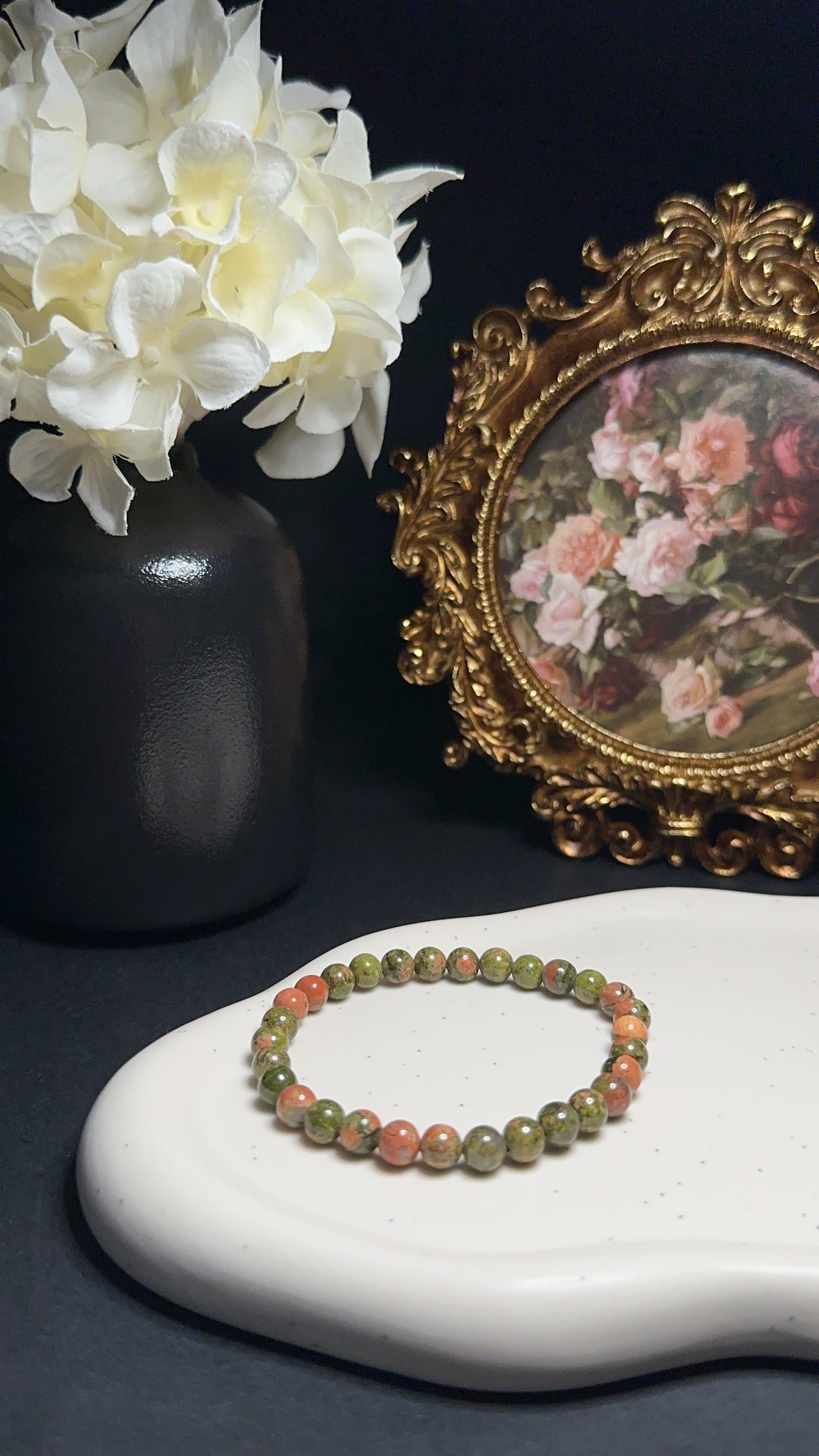 Bracelet Unakite - Confiance & estime de soi