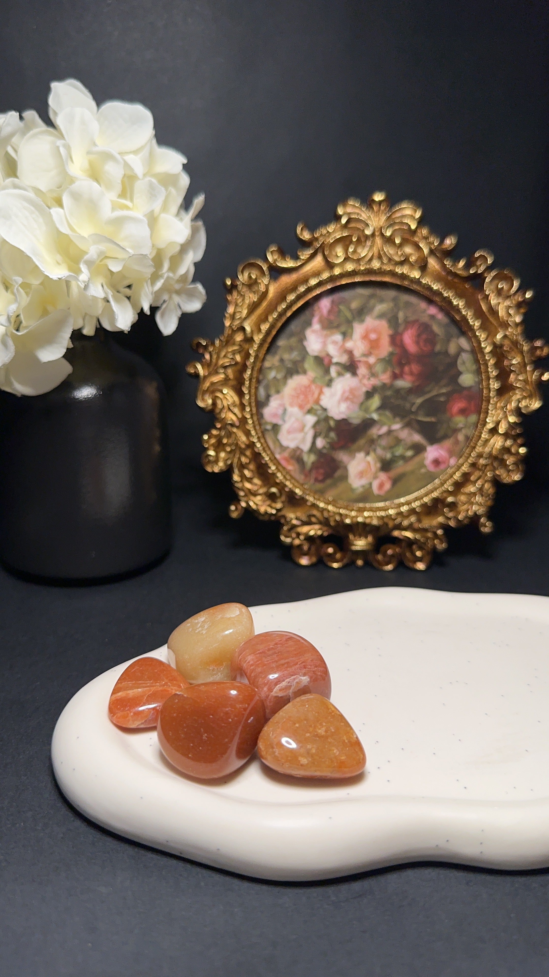 Pierre naturelle - Aventurine orange