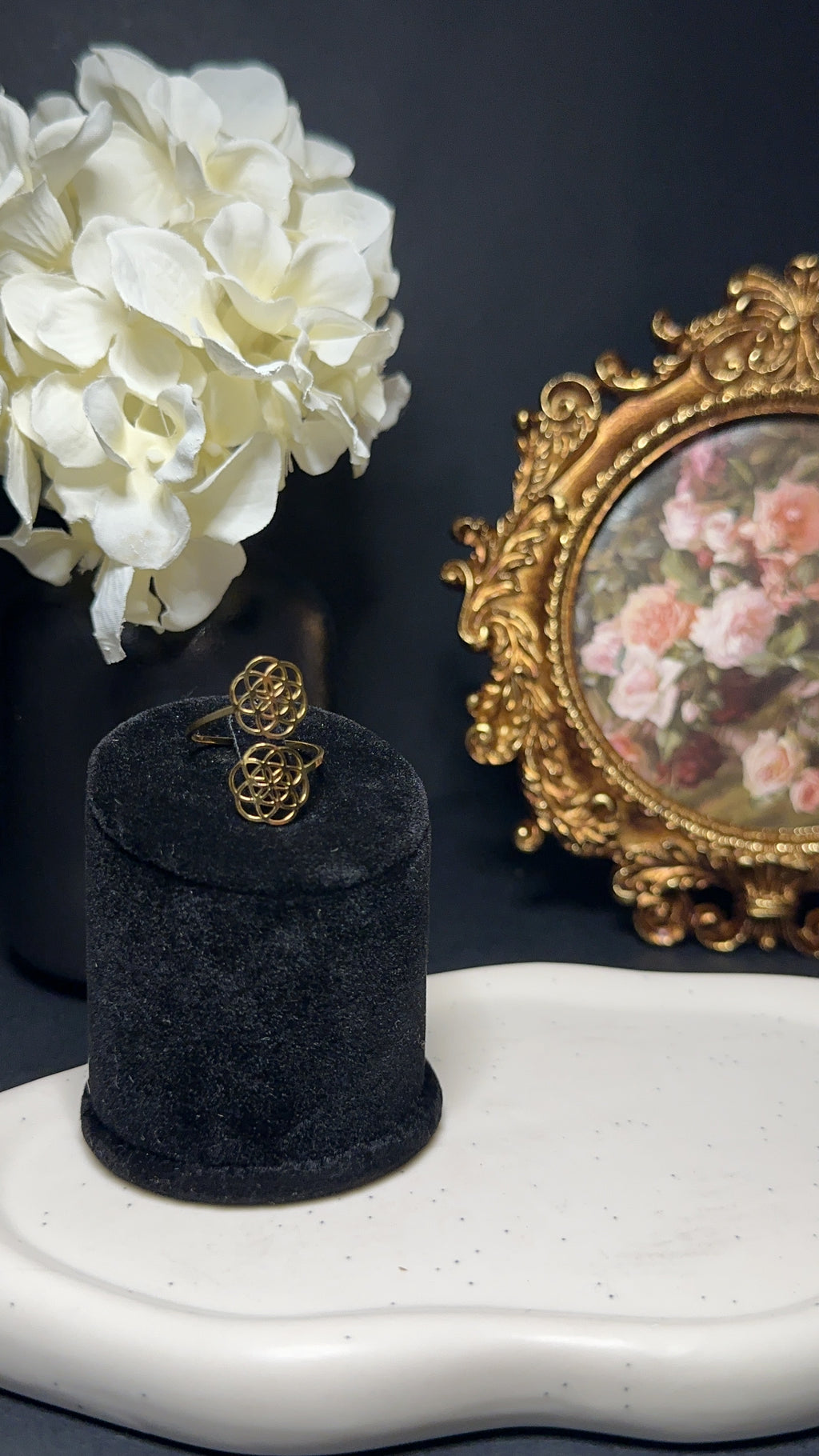 Bague fleur de vie