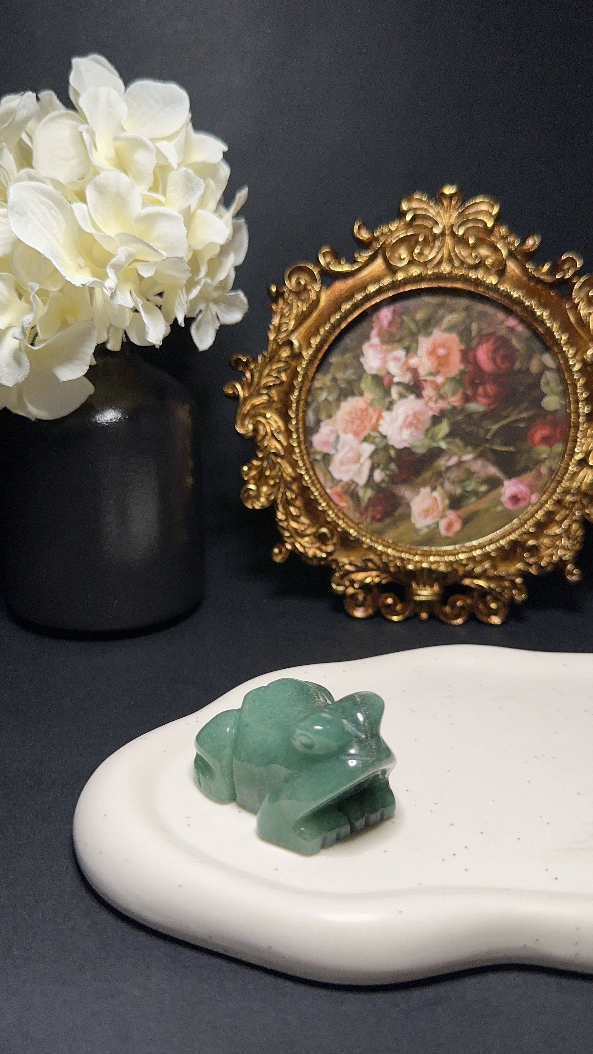 Grenouille Aventurine verte - Abondance, prospérité & énergie