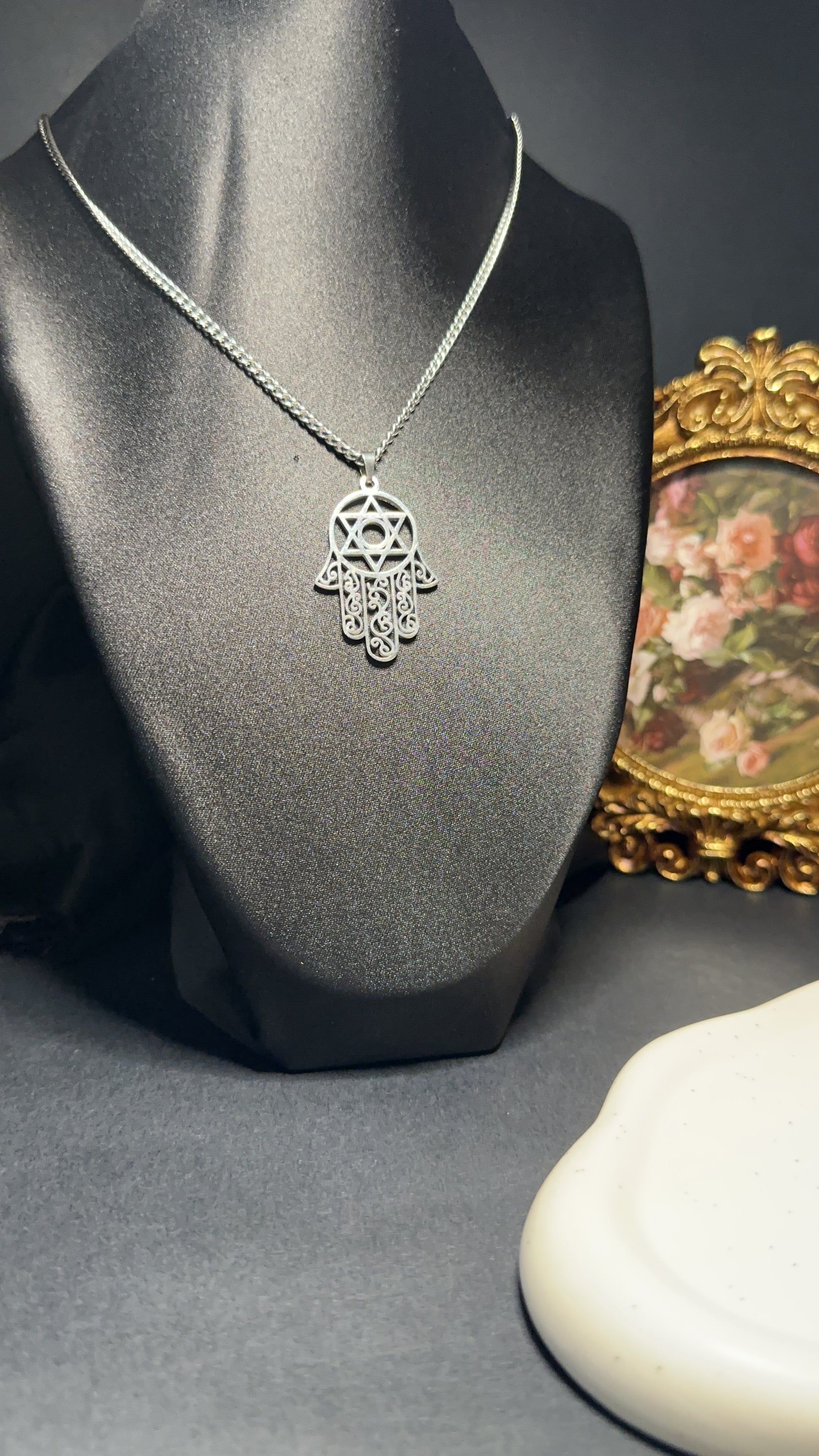 Main de protection étoilé