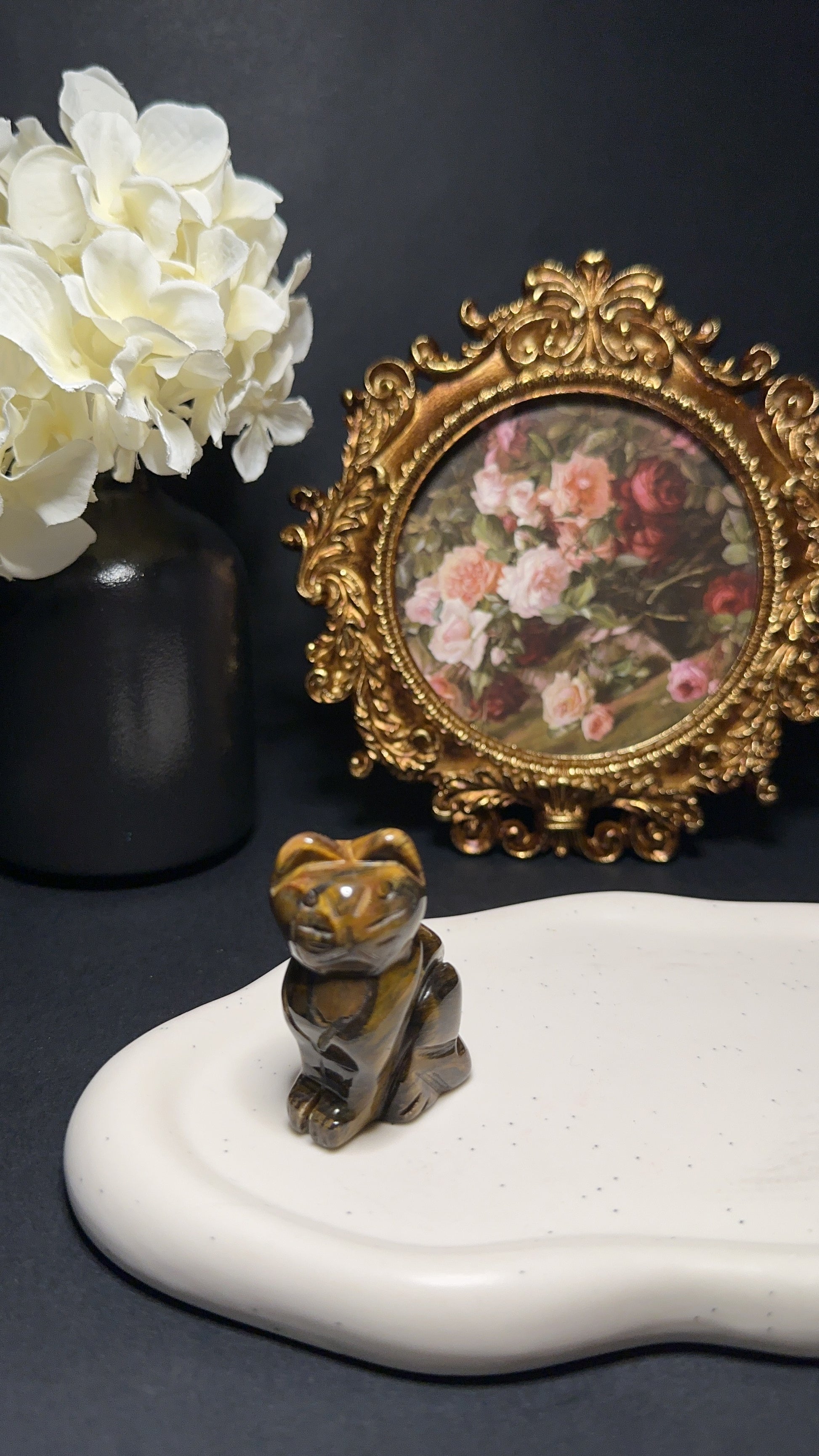 Chat oeil de tigre - Courage, force & ancrage