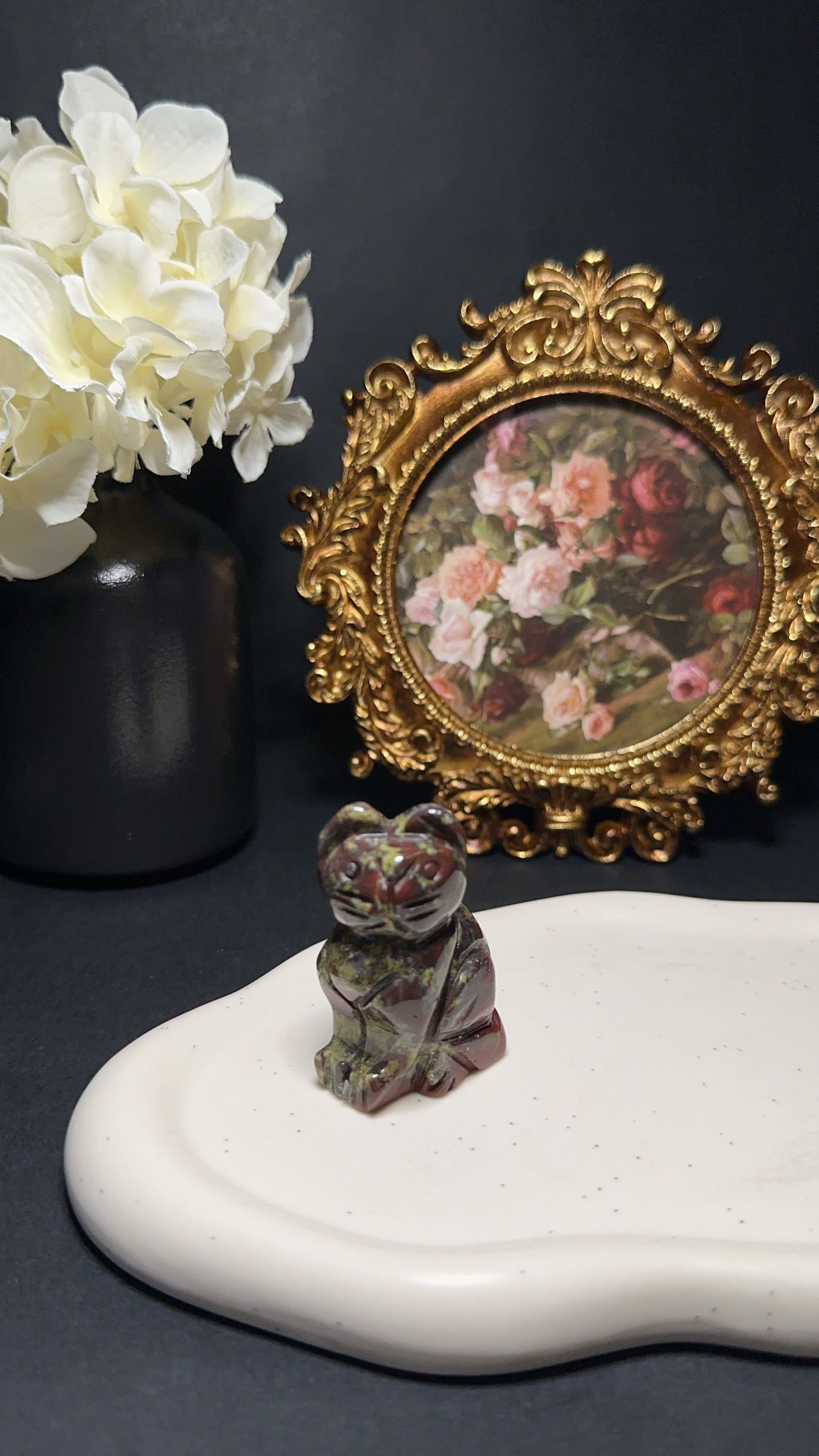 Chat en Jaspe sang de dragon - Energie, vitalité et santé