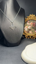Collier noeud de sorcière doré & argenté