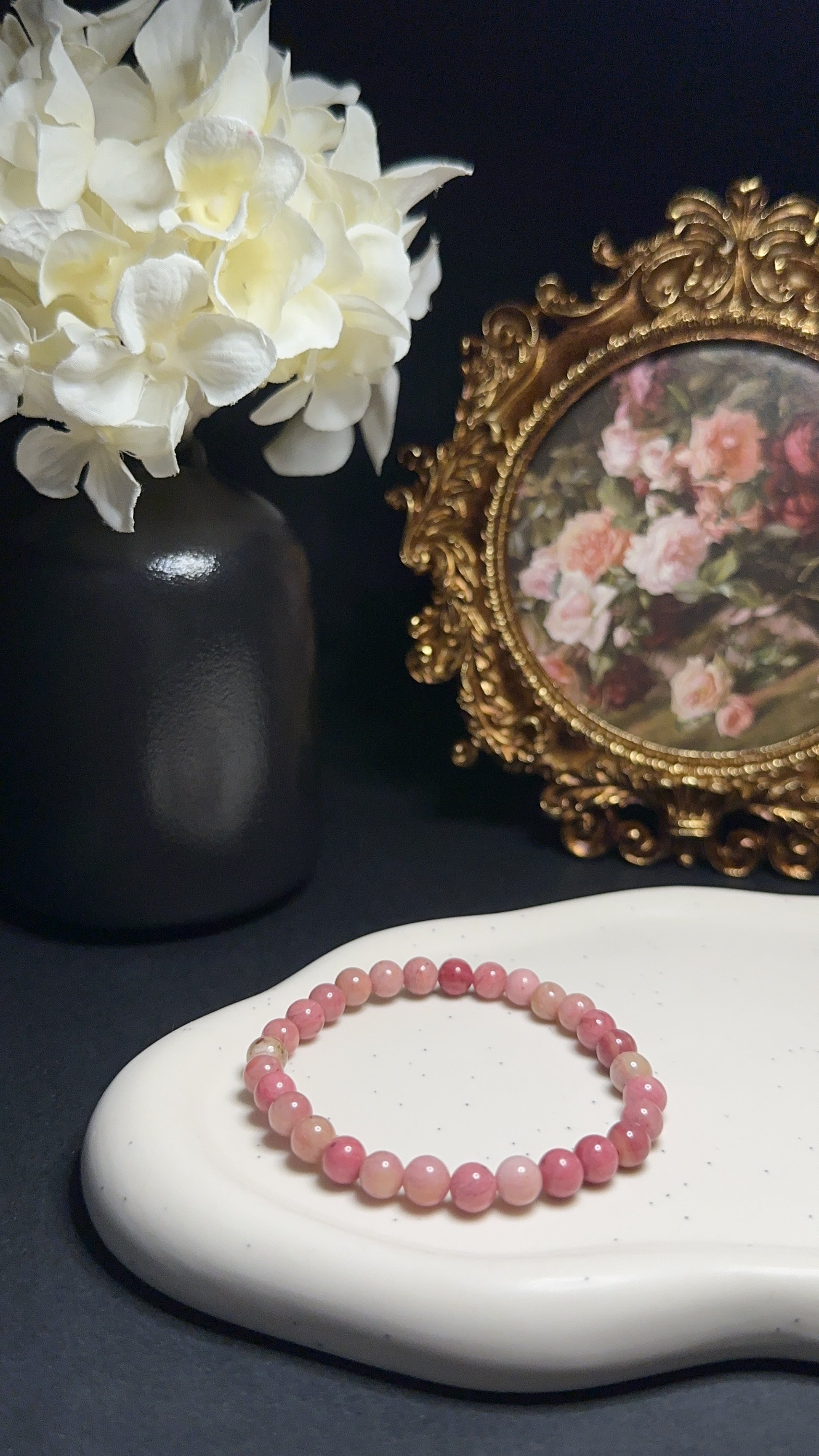 Bracelet Rhodonite - Apaisement, lâcher prise & réconciliation