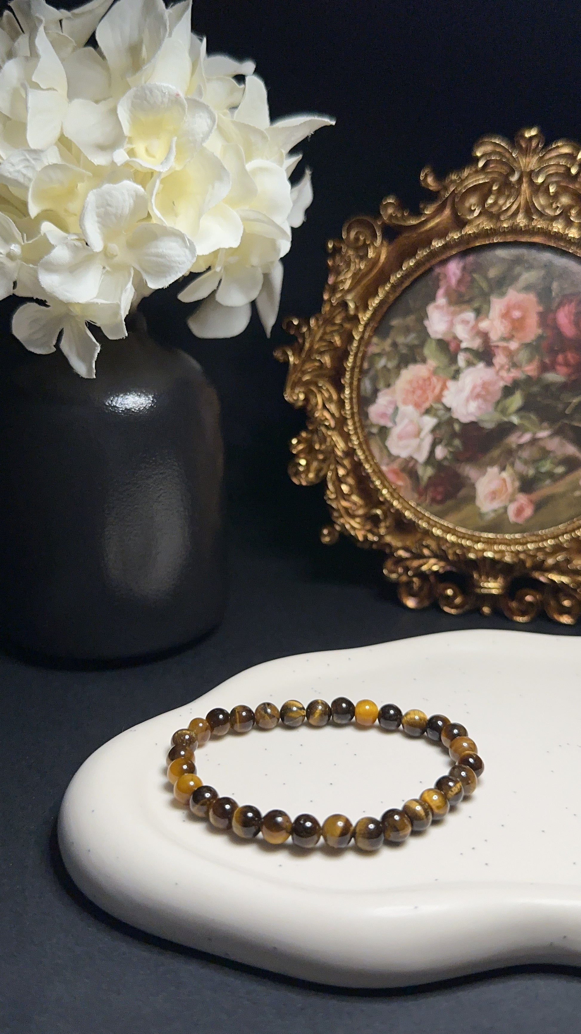 Bracelet Oeil de tigre - Force, courage & ancrage