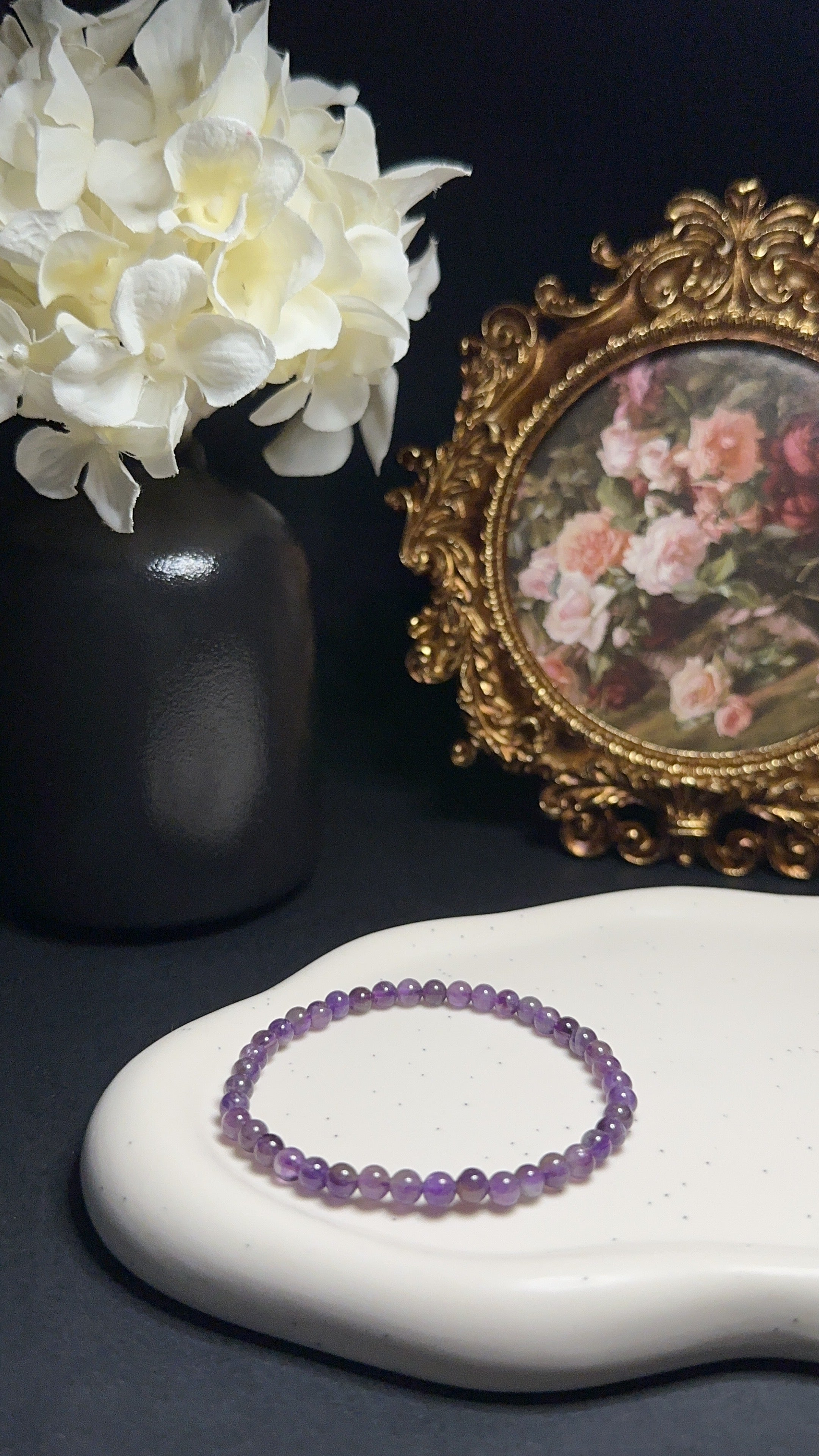 Bracelet Améthyste - Apaisement, sérénité & sommeil