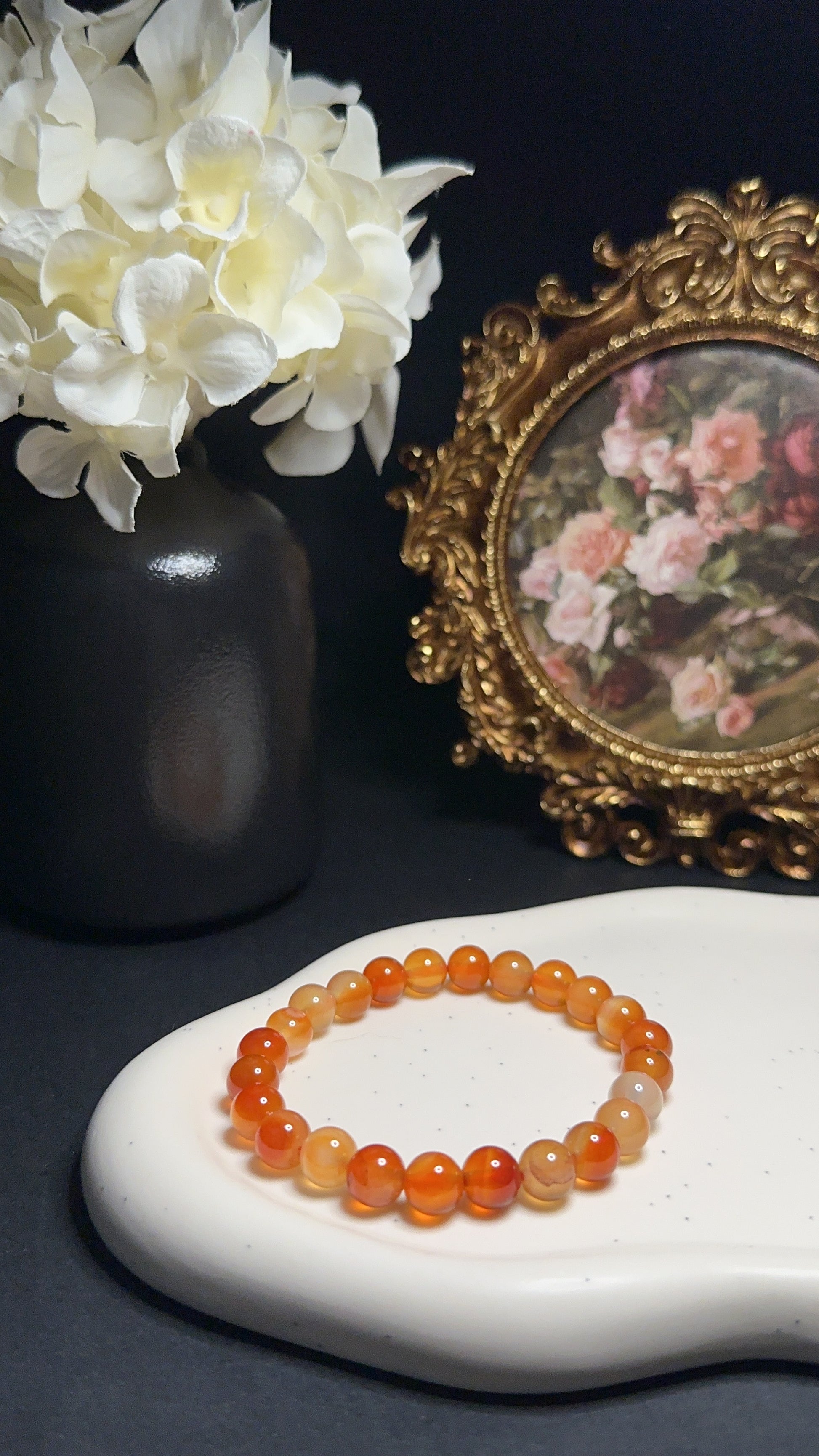 Bracelet Cornaline - Joie, vitalité & boost moral