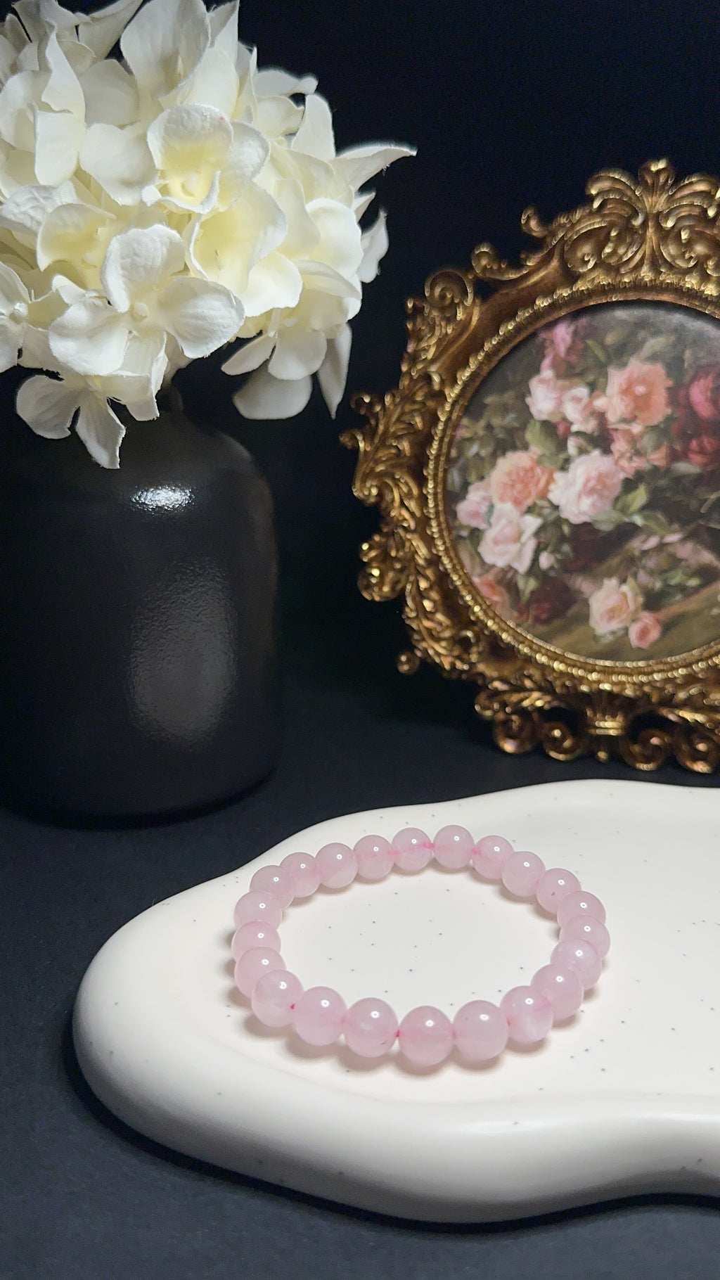 Bracelet Quartz rose - Amour, guérison & passion