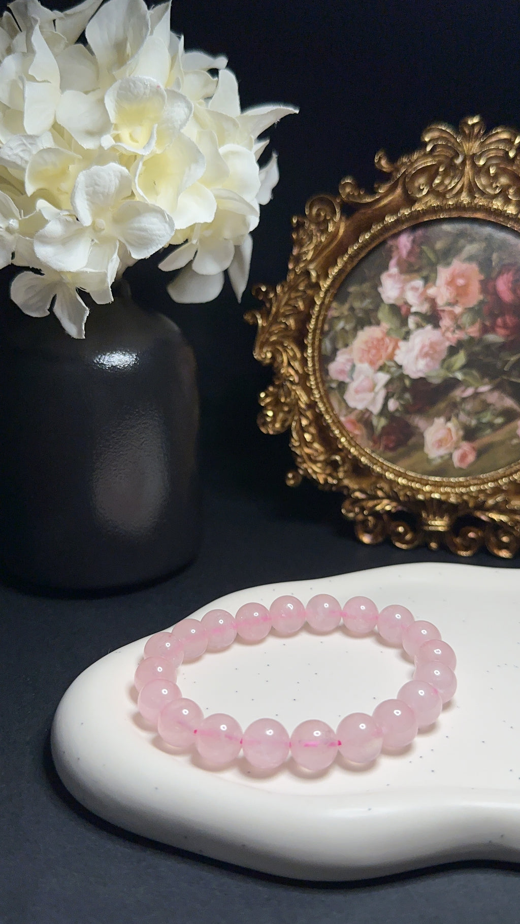 Bracelet Quartz rose - Amour, guérison & passion
