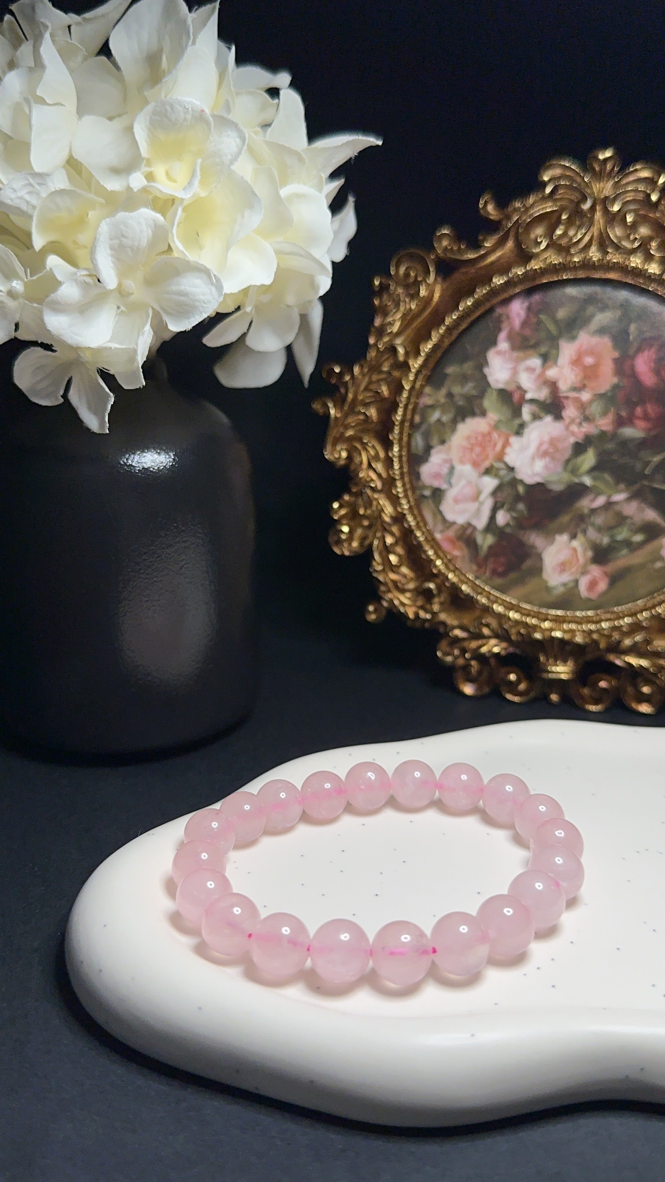 Bracelet Quartz rose - Amour, guérison & passion