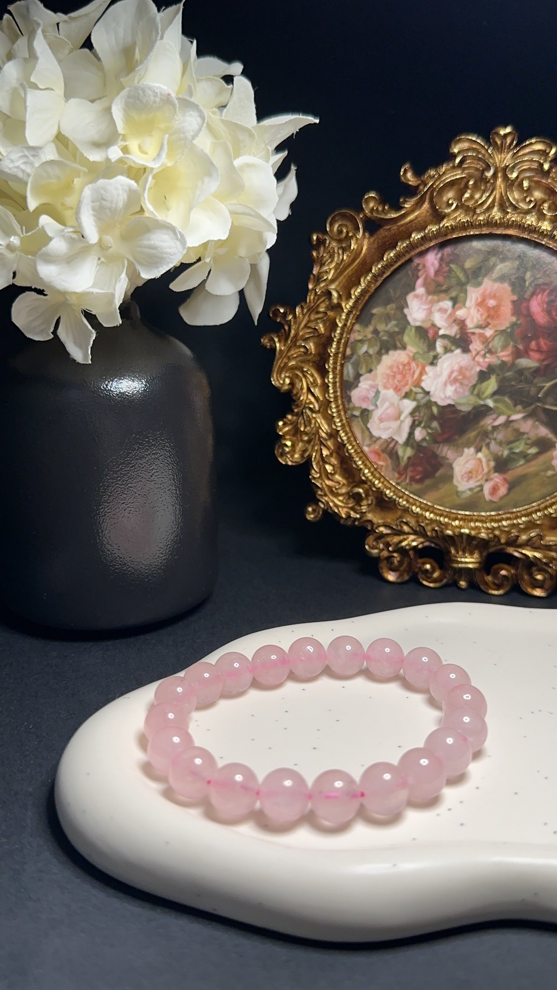 Bracelet Quartz rose - Amour, guérison & passion
